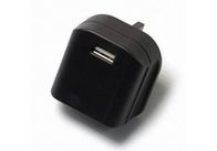 2 핀 5V 1A 휴대용 자동 여행 범용 USB 전원 어댑터 (미국, 영국, 유럽 연합, AU)