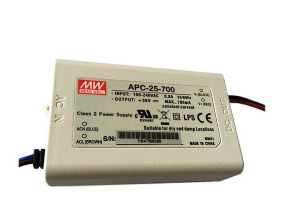 LED 전력 공급 일정한 현재 APC 시리즈 20w LED 운전사 APC-25-700