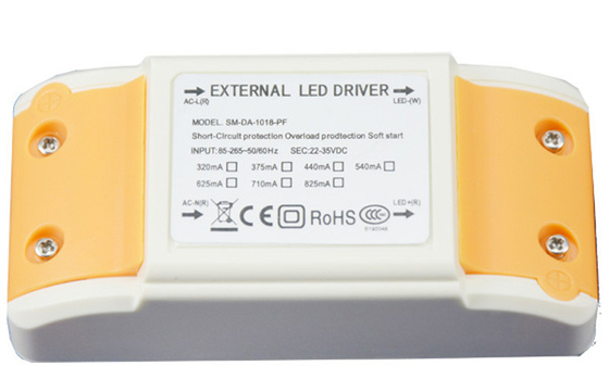 LED 18 와트 일정한 현재 LED 운전사 85V - 265V AC, 세륨 RoHS를 전력 공급