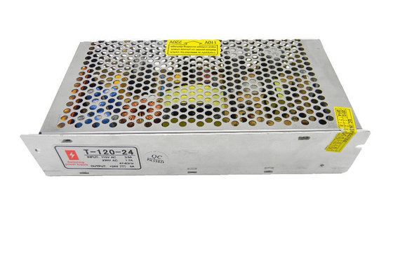 LCD 전시 화면을 위한 120 와트 엇바꾸기 형태 전력 공급 DC 24V 5A