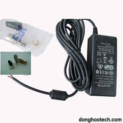 까만/회색 엇바꾸기 사진기 전력 공급 접합기 12V DC 6pin Hr10A-7p-6s (73)