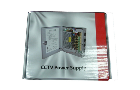 12V 5Amps CCTV 전력 공급 상자 9 채널, CCTV 사진기 전력 공급