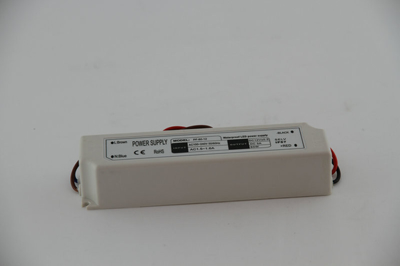 60 와트 일정한 전압 LED 운전사 IP67 24V DC의 높은 신뢰도를 점화하는 LED