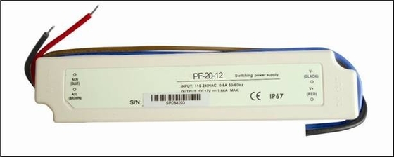 보편적인 AC에 방수 높은 광도 12V 20W 일정한 전압 LED 운전사