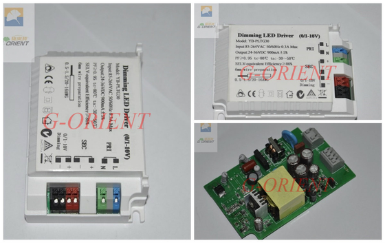 보편적인 600ma 0-10V PWM Dimmable 일정한 현재 지도된 운전사 전력 공급