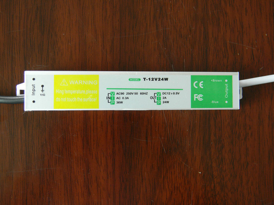 DC12V 3A LED 방수 운전사 IP67 36W LVD는 LED 빛을 위해 증명했습니다