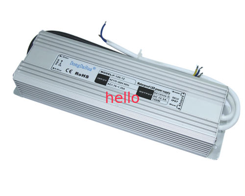 24VDC는 LED 램프, 150W LED 전력 공급을 위한 산출 방수 LED 운전사 6.5A 60Hz를 골라냅니다