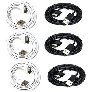 특별히 오래 Apple 아이폰 4 4S 3GS iPod 아이패드를 위한 6FT USB 자료 Sync 케이블을 검게 하십시오