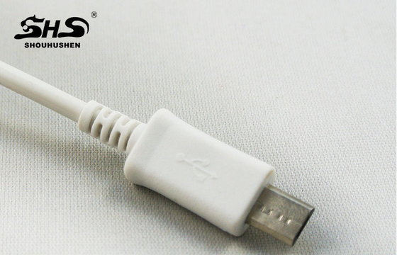 V-8 HTC 전화 위탁을 위한 마이크로 5pin USB 데이타 전송 케이블