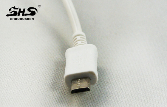 V-8 HTC 전화 위탁을 위한 마이크로 5pin USB 데이타 전송 케이블