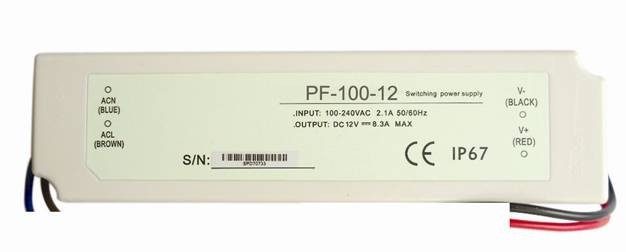 Portable 24명 볼트 콤팩트 일정한 전압 LED 운전사 100W의 옥외 LED 운전사