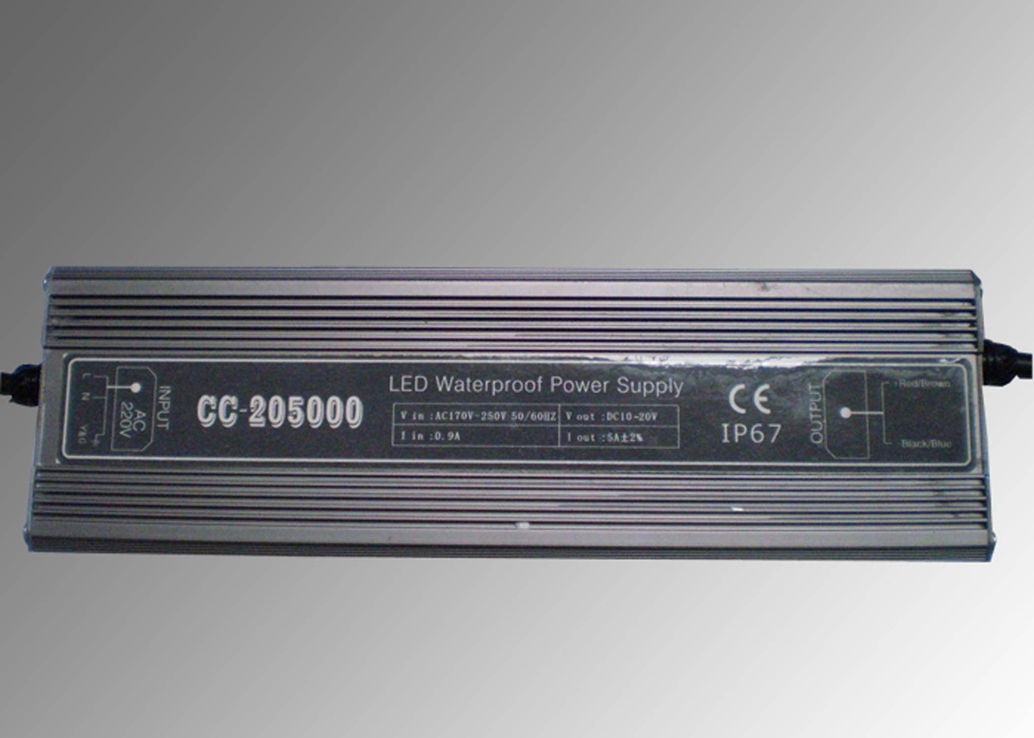IP65 PC 재료와 3000 시간 DC24V 72W 단색 LED 벽에 설치하는 세척기